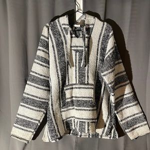 Woven hoodie / Mexican hoodie / Duug Rug Hoodie